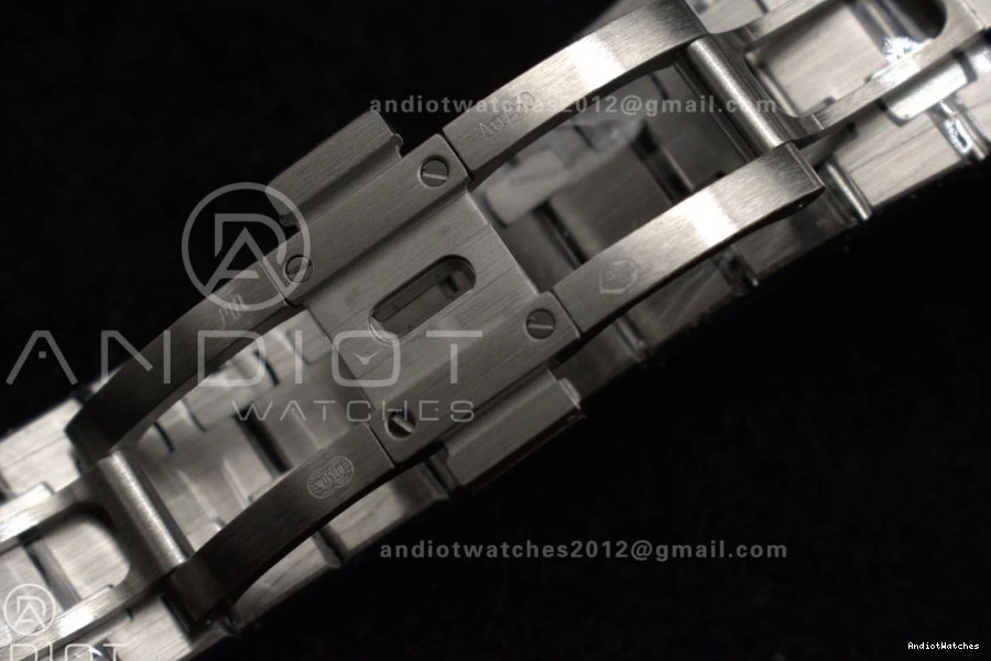 SA3120 Affordable Frosted SS Super SS 15454 On Textured White Dial Royal Clone Oak 1033 Edition APSF 1:1 Best 37mm Bracelet 1002